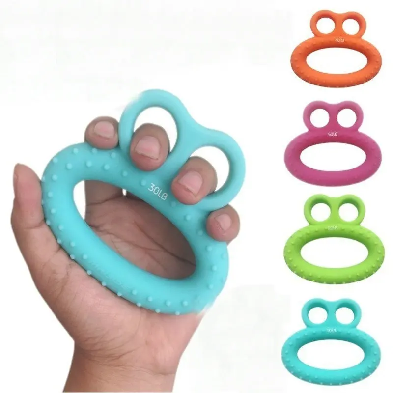 20/30/40/50LB Silicone Hand Trainer Grip Hand Exerciser Gripping Ring Strength Ring Trainer Finger training Fitness Equipment
20/30/40/50LB Silicone Hand Trainer Grip Hand Exerciser Gripping Ring Strength Ring Trainer Finger training Fitness Equipment