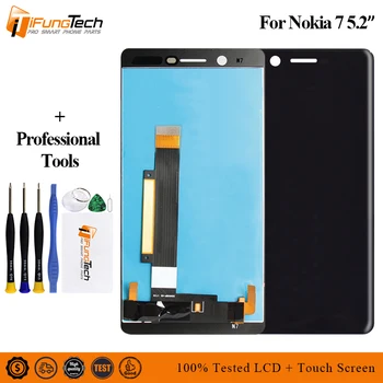 5.2" Full LCD DIsplay+Touch Screen Digitizer Assembly For Nokia 7 N7 TA-1041 ; New ; Black ;100% Tested
5.2" Full LCD DIsplay+Touch Screen Digitizer Assembly For Nokia 7 N7 TA-1041 ; New ; Black ;100% Tested