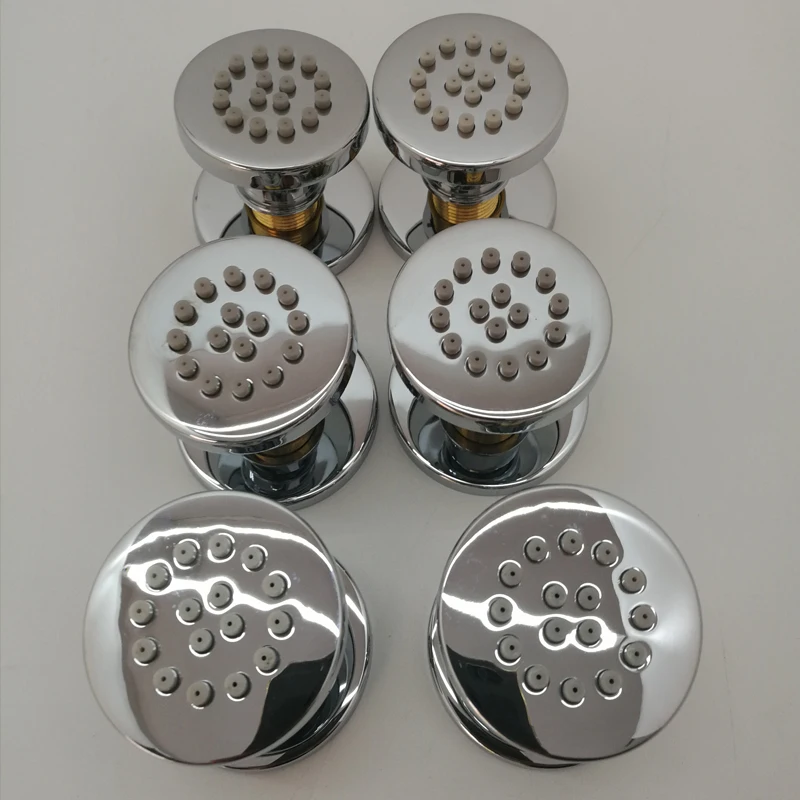 JMKWS 50MM Rain Bath Faucet Body Round Shower Bath Faucet Jets 6PCS In Wall Copper Materfal Saving Water Shower Heads Sprays Tap
JMKWS 50MM Rain Bath Faucet Body Round Shower Bath Faucet Jets 6PCS In Wall Copper Materfal Saving Water Shower Heads Sprays Tap