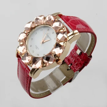 Sale Ladies' Quartz Alloy Watch Fashion Jewelry Simulated Crystal PU Leather Band Wristwatches For Women clock
Sale Ladies' Quartz Alloy Watch Fashion Jewelry Simulated Crystal PU Leather Band Wristwatches For Women clock