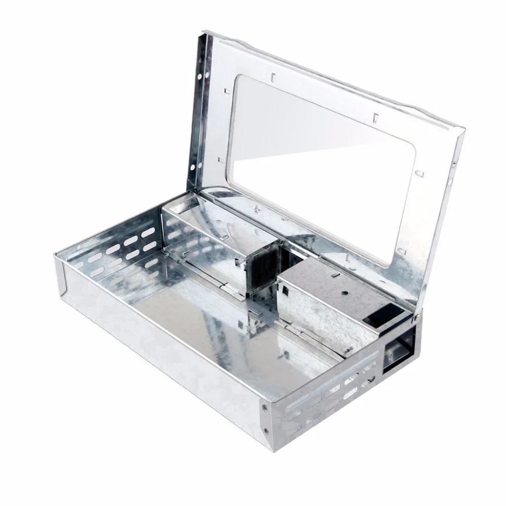 Humane Live Mouse Trap with A Clear Top , Multiple Catch Rats Trap Two Entrances with Anti-escape Doors
Humane Live Mouse Trap with A Clear Top , Multiple Catch Rats Trap Two Entrances with Anti-escape Doors