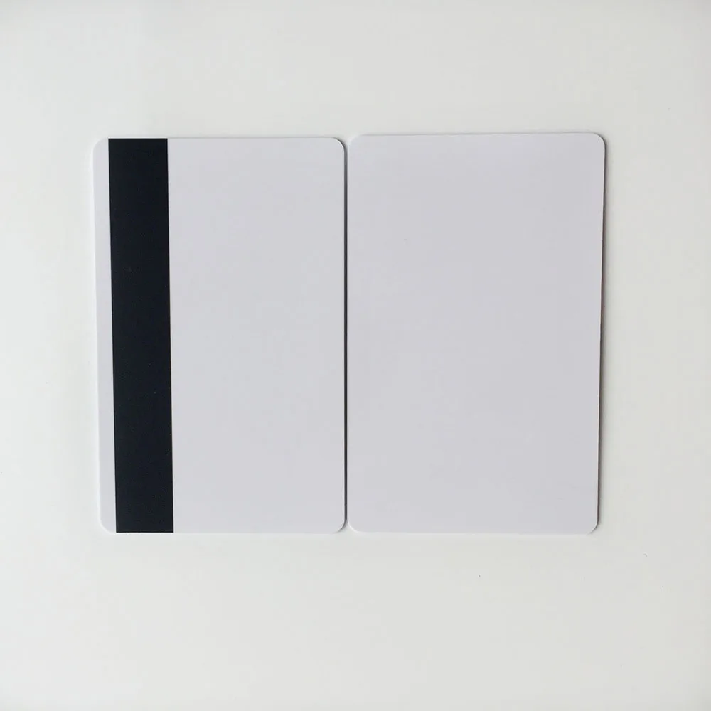 Plastic Inkjet PVC Card with 1/2'' HiCo 3-Track Magnetic Stripe for Canon/Espon 100pcs
Plastic Inkjet PVC Card with 1/2'' HiCo 3-Track Magnetic Stripe for Canon/Espon 100pcs