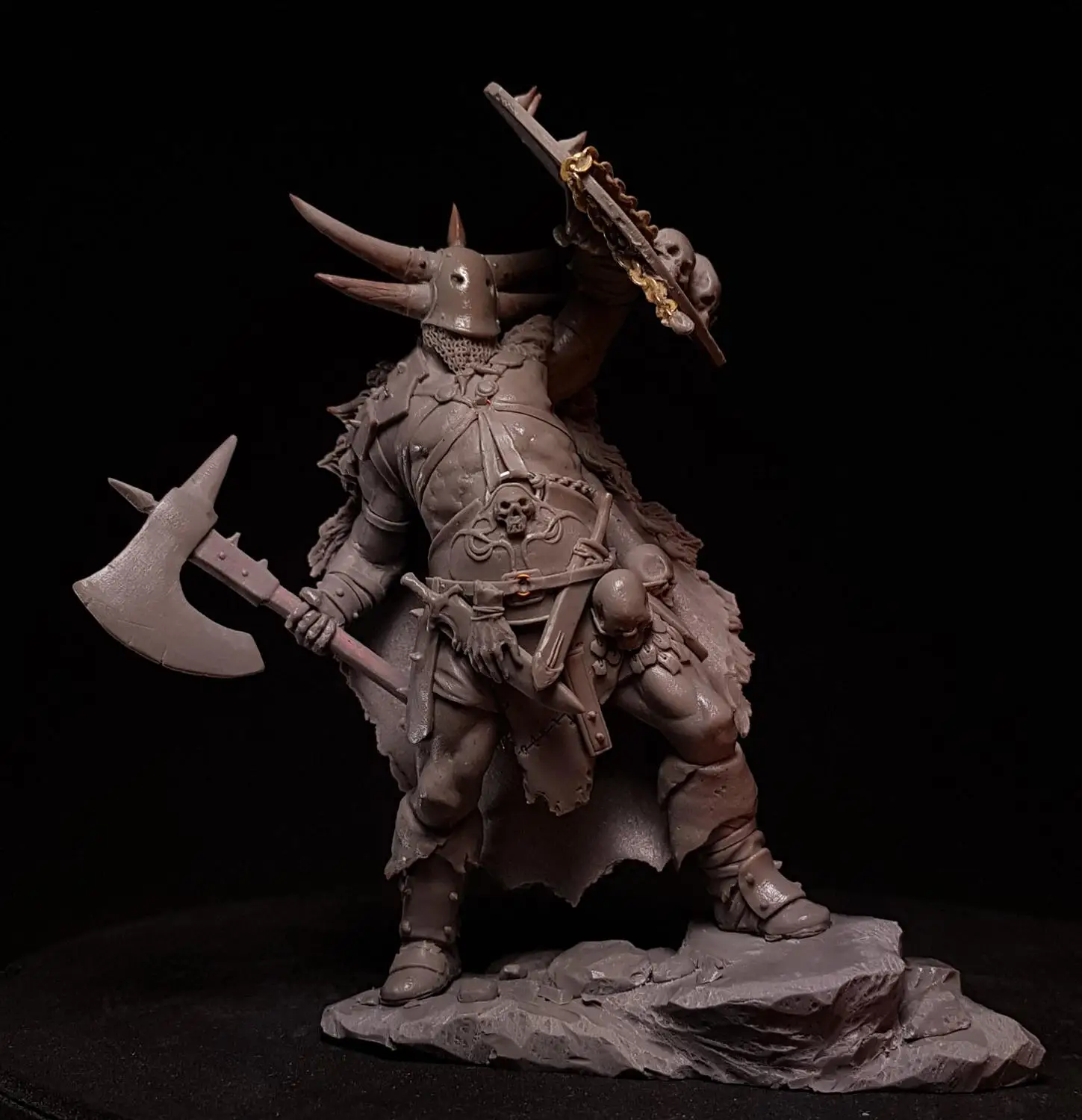 1/24 75MM ancient Orc stand with shield 75mm Resin figure Model kits Miniature gk Unassembly Unpainted
1/24 75MM ancient Orc stand with shield 75mm Resin figure Model kits Miniature gk Unassembly Unpainted