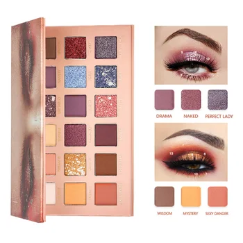 18 Colors Eyeshadow Palette Shining Matte Smooth Long Lasting Eye Shadow Set SSwell
18 Colors Eyeshadow Palette Shining Matte Smooth Long Lasting Eye Shadow Set SSwell