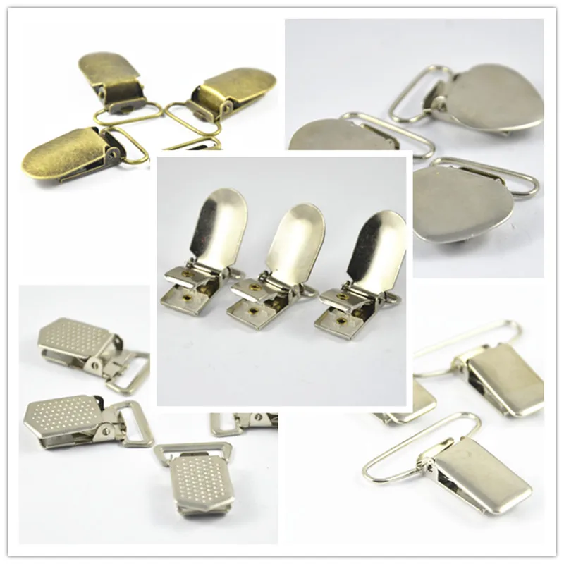 30pcs Metal Pacifier Clips Suspender Holder With Plastic insert for Pacifier Chain Clip Craft 15mm 20mm 25mm 30mm 35mm
30pcs Metal Pacifier Clips Suspender Holder With Plastic insert for Pacifier Chain Clip Craft 15mm 20mm 25mm 30mm 35mm