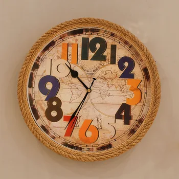 American Country Iron Wall Clock Digital Sweep Mute Clock Quartz Decorative Wall Clock Reloj De Pared Decoration Watch 50w251
American Country Iron Wall Clock Digital Sweep Mute Clock Quartz Decorative Wall Clock Reloj De Pared Decoration Watch 50w251