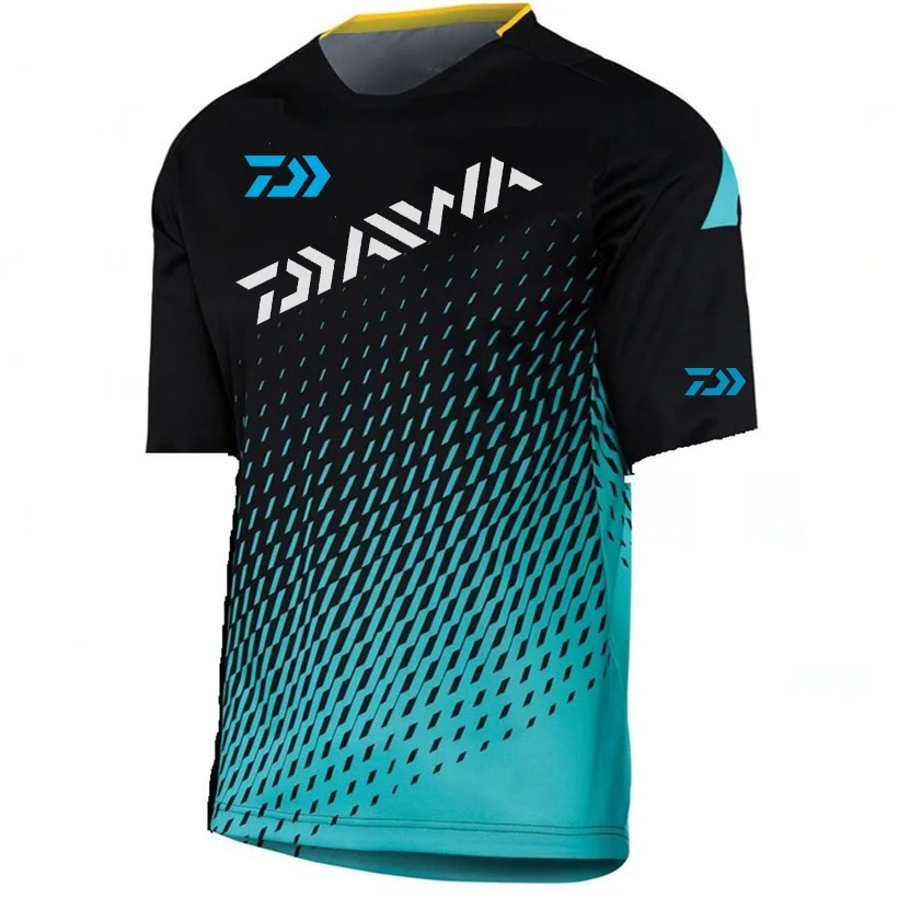 DAIWA Clothes for Fishing Summer Fishing Clothing Quick Drying Breathable Anti UV Sun Protection Short Sleeve Fishing T Shirt
DAIWA Clothes for Fishing Summer Fishing Clothing Quick Drying Breathable Anti UV Sun Protection Short Sleeve Fishing T Shirt