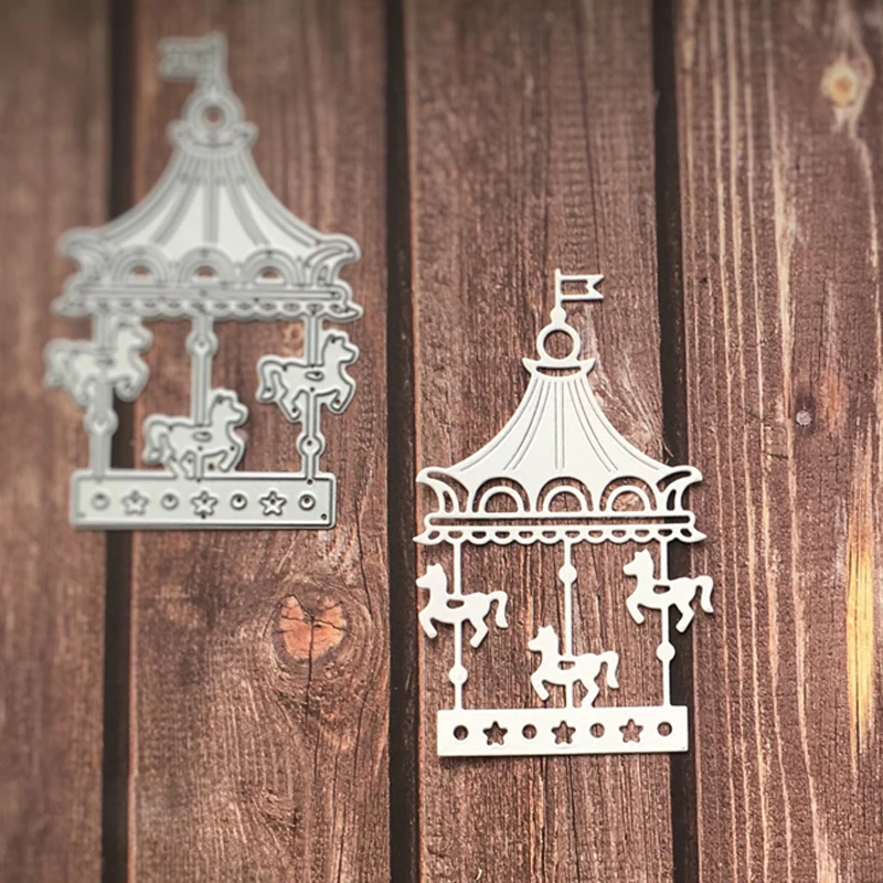 Carousel Metal Cutting Dies Stencil DIY Paper Card Album Making Scrapbooking Template Embossing Craft New Dies 2019
Carousel Metal Cutting Dies Stencil DIY Paper Card Album Making Scrapbooking Template Embossing Craft New Dies 2019