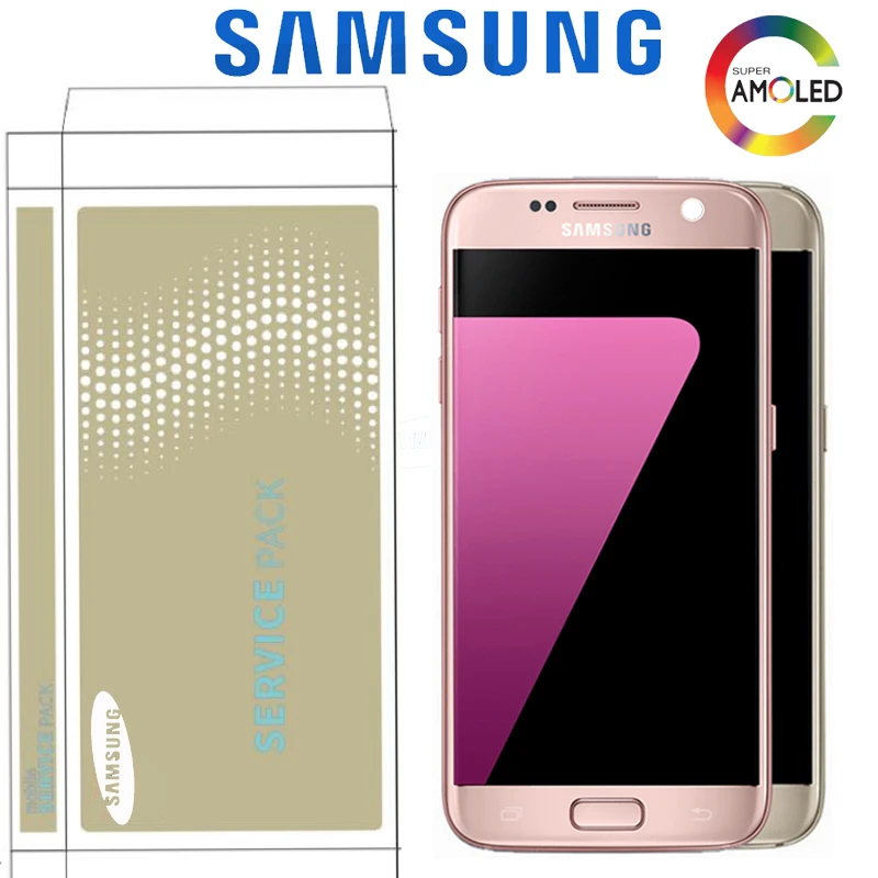 Original 5.1'' LCD For Samsung Galaxy S7 G930 SM-G930F G930F LCD Display With Touch Screen Digitizer Replacement With Frame
Original 5.1'' LCD For Samsung Galaxy S7 G930 SM-G930F G930F LCD Display With Touch Screen Digitizer Replacement With Frame