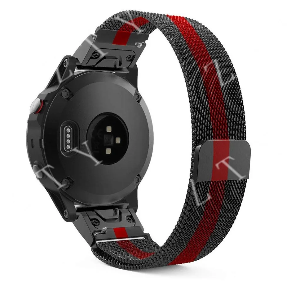 Milanese Loop Watch Band Strap for Garmin Fenix 3 Quick Release Easy Fit Metal Stainless Steel Replacement Bracelet for Fenix 5X
Milanese Loop Watch Band Strap for Garmin Fenix 3 Quick Release Easy Fit Metal Stainless Steel Replacement Bracelet for Fenix 5X