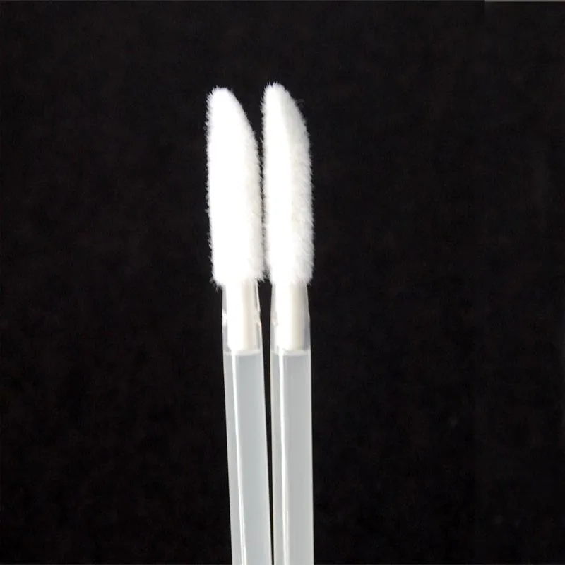 Beauty 50PcsLOT Disposable Cosmetic Make up Lip Brush Lipstick Gloss Wands Applicator Makeup Tool Brush Travel Kit (27)
