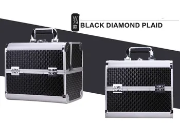 Hot Sales High Grade Aluminum Makeup Cases PVC Leather Makeup Box Cosmetic Case Makeup Bags
Hot Sales High Grade Aluminum Makeup Cases PVC Leather Makeup Box Cosmetic Case Makeup Bags