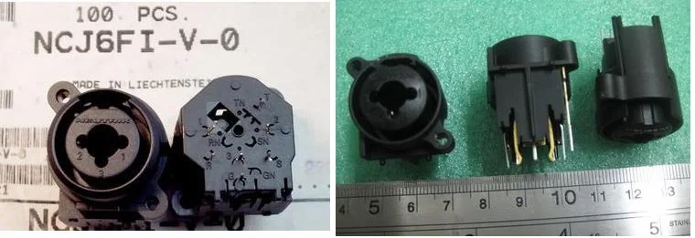 2PCS Genuine Swiss FOR NEUTRIK 6.35 New Zealand Trek dual stereo XLR socket NCJ6FI-V-0
2PCS Genuine Swiss FOR NEUTRIK 6.35 New Zealand Trek dual stereo XLR socket NCJ6FI-V-0