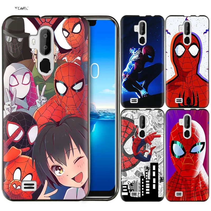 Silicone Coque Shell Cell Phone Case for Oukitel C12 PRO C12Pro Black Dark Cases Cartoon Spider man into the Spider verse
Silicone Coque Shell Cell Phone Case for Oukitel C12 PRO C12Pro Black Dark Cases Cartoon Spider man into the Spider verse