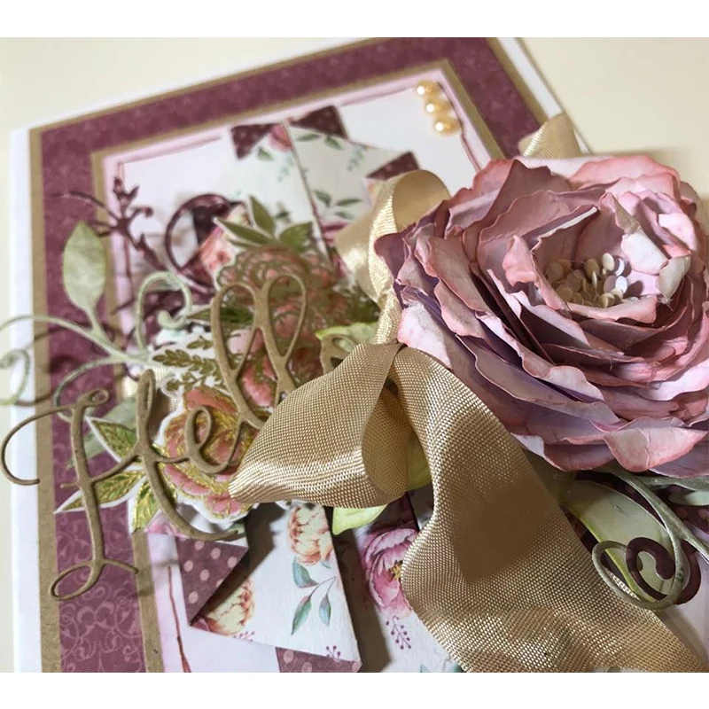Flourishing Vines Metal Cutting Dies Stencils for DIY Scrapbooking Craft Paper Cards Decorations Making New 2019 Diecut
Flourishing Vines Metal Cutting Dies Stencils for DIY Scrapbooking Craft Paper Cards Decorations Making New 2019 Diecut
