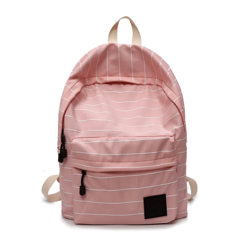 Women Striped Backpack School Bags for Teenage Girls Laptop Backpacks Female Large Travel Bag Student Notebook Bag mochila
Women Striped Backpack School Bags for Teenage Girls Laptop Backpacks Female Large Travel Bag Student Notebook Bag mochila