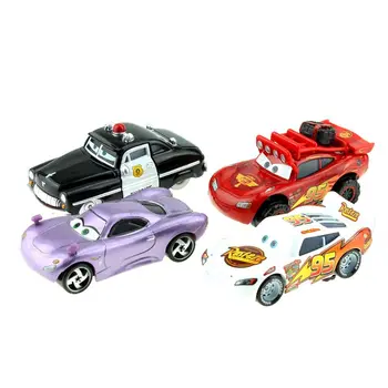 Disney Pixar Cars Cars 4pcs/Lot New Lighting Mcqueen SUV Police Sheriff Diecast Metal Alloy Toys Christmas Gift Toys For Kids
Disney Pixar Cars Cars 4pcs/Lot New Lighting Mcqueen SUV Police Sheriff Diecast Metal Alloy Toys Christmas Gift Toys For Kids
