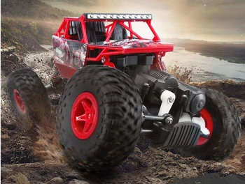 New high end Electric RC Cars 1:18 3CH Off-road Vehicles 2.4G 4wd bigfoot Remote Control Crawlers Rally climbing Kids Toys
New high end Electric RC Cars 1:18 3CH Off-road Vehicles 2.4G 4wd bigfoot Remote Control Crawlers Rally climbing Kids Toys