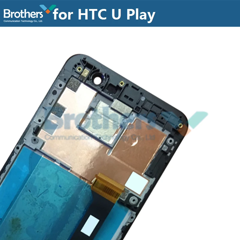 LCD Screen for HTC U Play LCD Display for HTC U Play Touch Screen Assembly Without With Frame Touch Digitizer Replacement Test (7)
