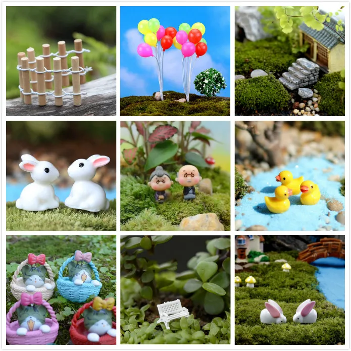 Multi Style Miniature Ornament DIY Fairy Garden Micro Dollhouse Plant Pot Decor Bonsai Terrarium Ornament DIY Miniature Garden
Multi Style Miniature Ornament DIY Fairy Garden Micro Dollhouse Plant Pot Decor Bonsai Terrarium Ornament DIY Miniature Garden