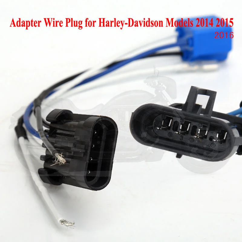 For Harley Motorcycle Accessories 5 3/4" Led 7" H4 LED Headlight Adapter Wire Plug for Harley Touring Models 2014 2015 2016
For Harley Motorcycle Accessories 5 3/4" Led 7" H4 LED Headlight Adapter Wire Plug for Harley Touring Models 2014 2015 2016