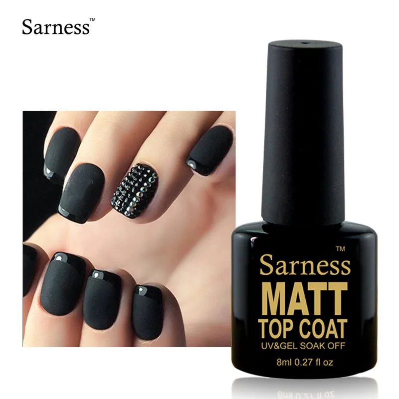 Sarness Matt Top Coat UV Gel Nail Polish Soak Off Hybrid Nails Glue Gel Lacquer Transparent Color Matt Top Gel Varnish for Sale
Sarness Matt Top Coat UV Gel Nail Polish Soak Off Hybrid Nails Glue Gel Lacquer Transparent Color Matt Top Gel Varnish for Sale