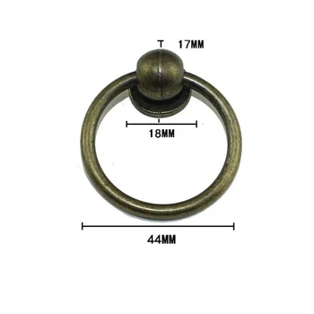 8Pcs Vintage Alloy Handle Round Ring Furniture Door Pull Handle,Chinese Cabinet Dresser Drawer Knobs Handle,44mm
8Pcs Vintage Alloy Handle Round Ring Furniture Door Pull Handle,Chinese Cabinet Dresser Drawer Knobs Handle,44mm