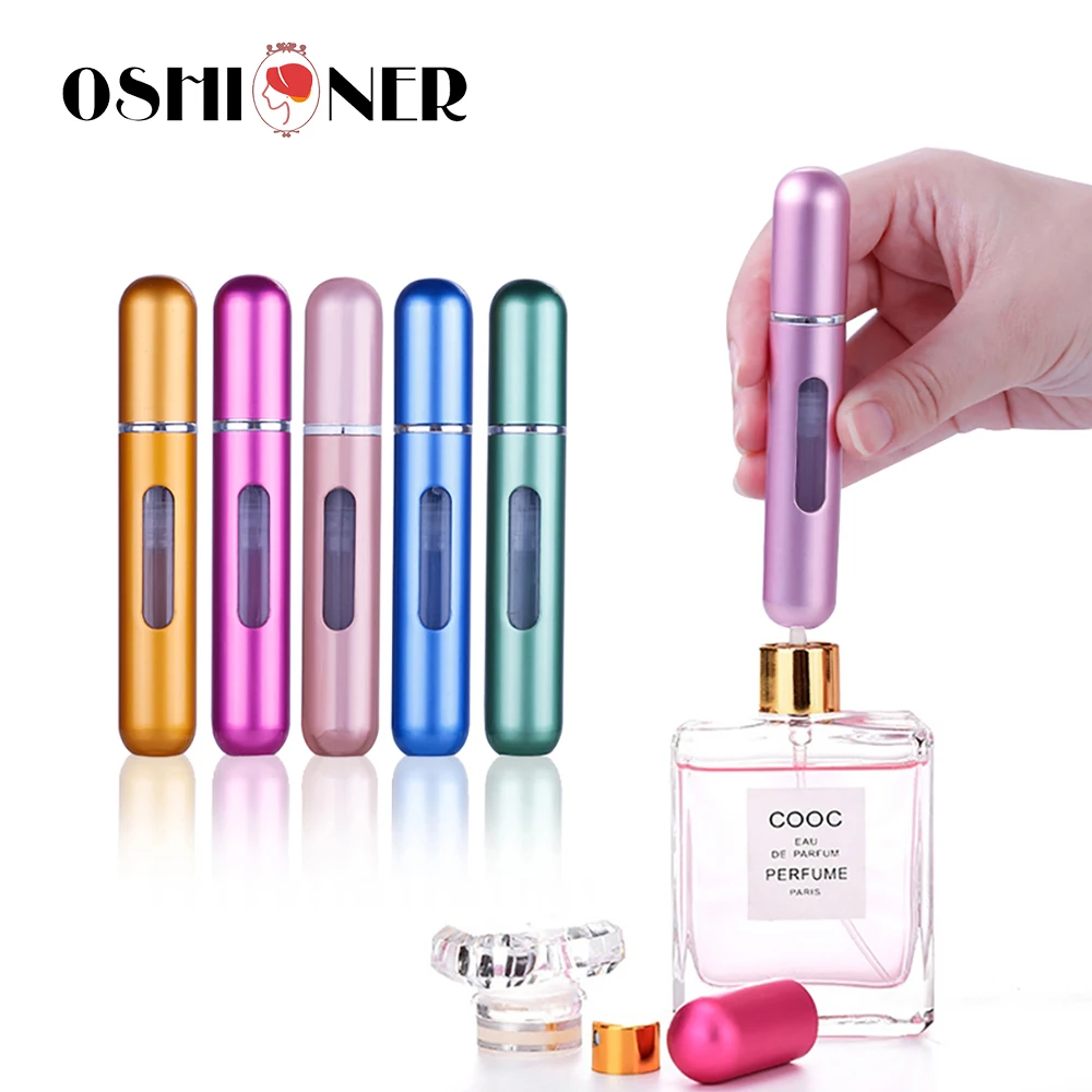 OSHIONER 5ml/8ml Portable Mini Refillable Perfume Spray Bottle Aluminum Atomizer Spray Bottle Travel Container Perfume Bottle
OSHIONER 5ml/8ml Portable Mini Refillable Perfume Spray Bottle Aluminum Atomizer Spray Bottle Travel Container Perfume Bottle