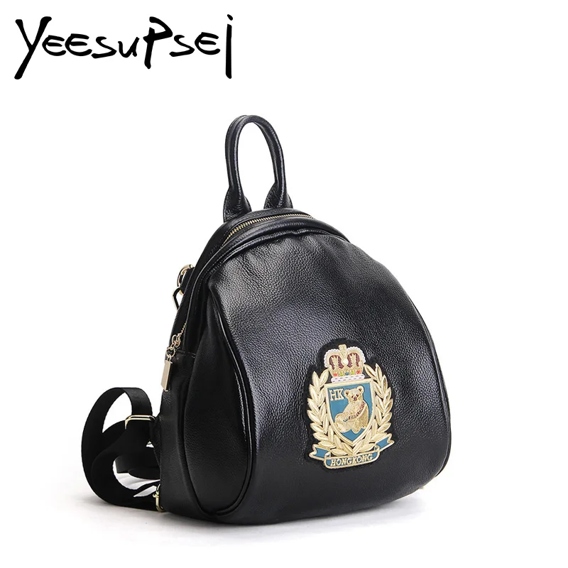 YeeSupSei Black Color Spring Small Women Backpack School Bag For Teenage Girl Fashion Embroidery Patterns Leather Small Backpack
YeeSupSei Black Color Spring Small Women Backpack School Bag For Teenage Girl Fashion Embroidery Patterns Leather Small Backpack