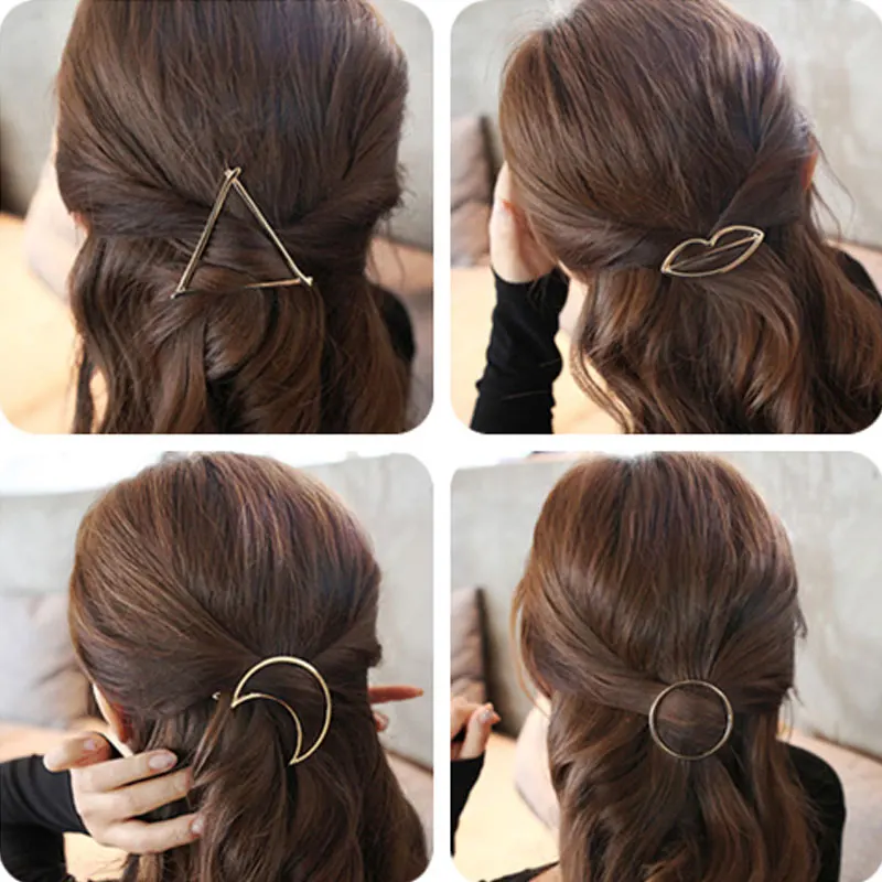 M MISM Girls Triangle Moon Hairpins Hair Clips Hairgrip Hair Accessories Lip Round Barrettes Jewelry Womens Head Accessories
M MISM Girls Triangle Moon Hairpins Hair Clips Hairgrip Hair Accessories Lip Round Barrettes Jewelry Womens Head Accessories