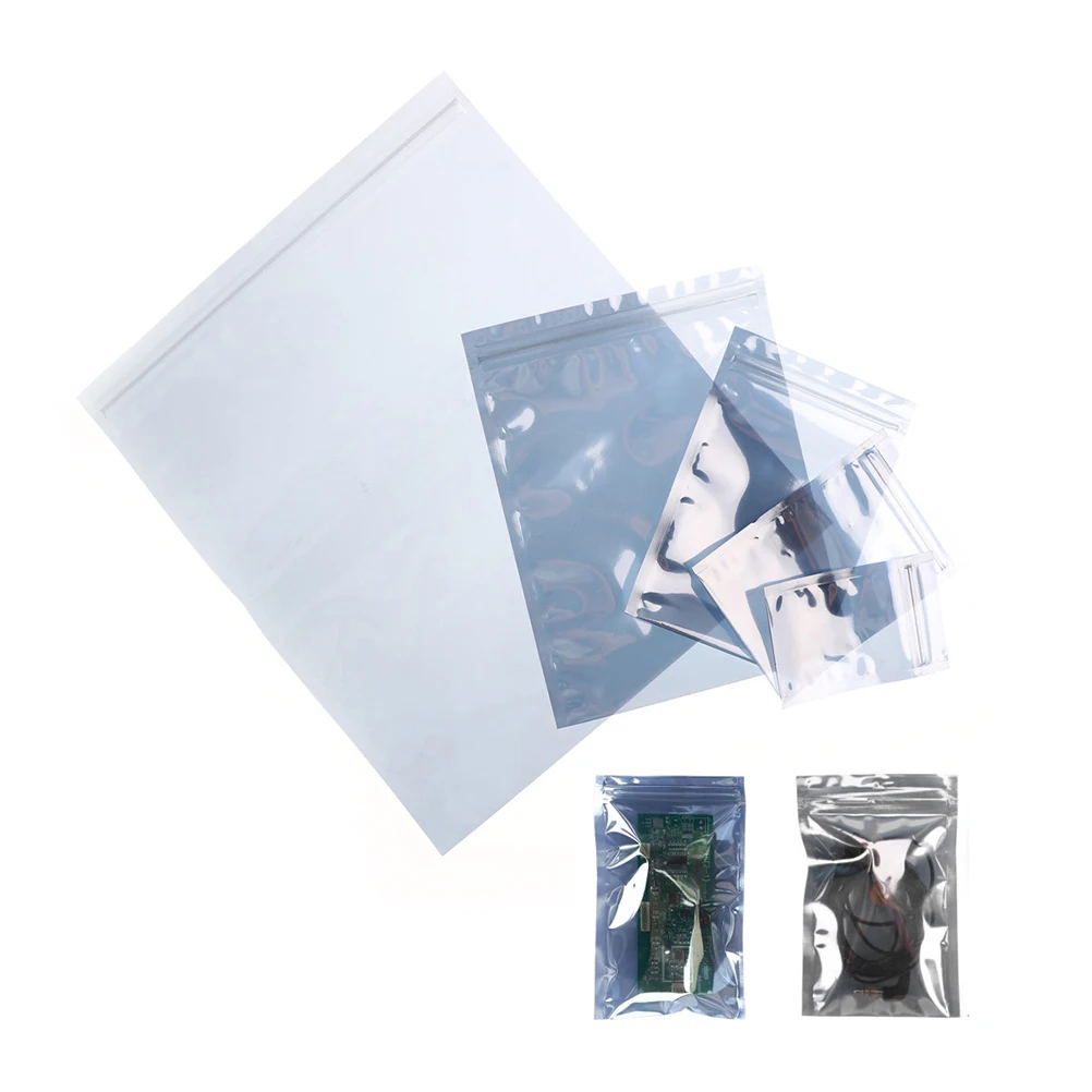 10pcs Anti-Static Shielding Bags ESD Antistatic Package Bag Zip Lock Zipper Pack Anti Static Storage Bags For Hard Drives
10pcs Anti-Static Shielding Bags ESD Antistatic Package Bag Zip Lock Zipper Pack Anti Static Storage Bags For Hard Drives