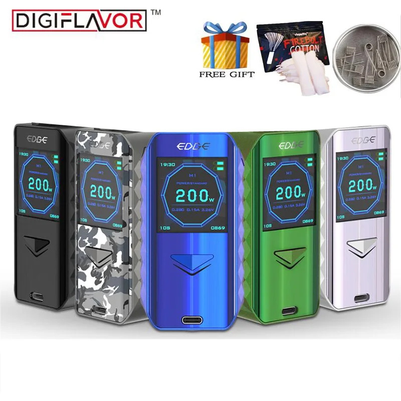 Original Digiflavor Edge Box MOD Vape with Advanced AS Chipset Electronic Cigarette Vape Fast Wireless Charging Vaporizer
Original Digiflavor Edge Box MOD Vape with Advanced AS Chipset Electronic Cigarette Vape Fast Wireless Charging Vaporizer