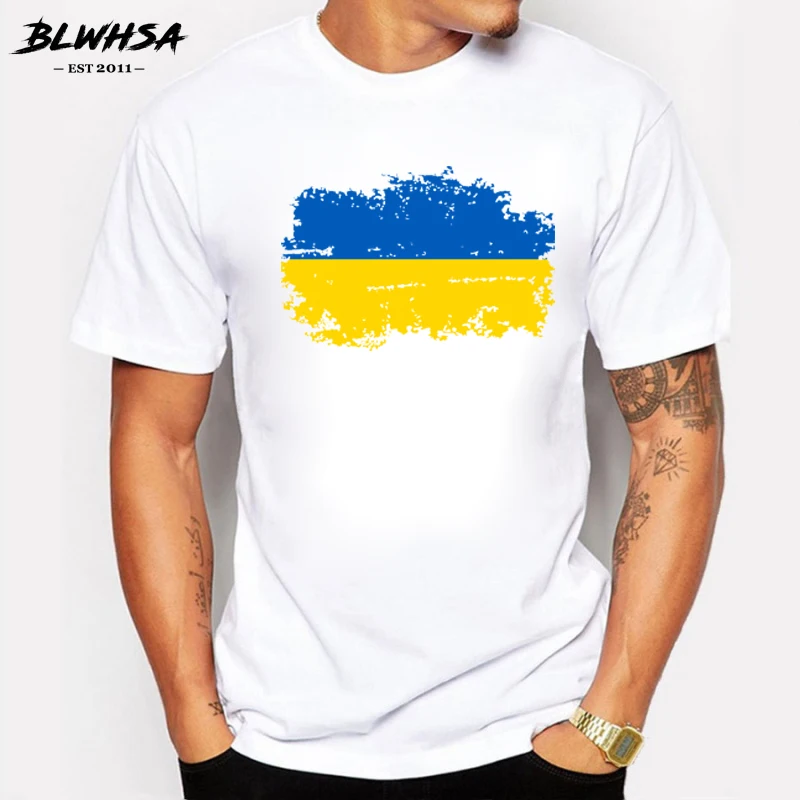 Blwhsa Ukraine National Flag Summer T shirts For Men Casual 100% Cotton Nostalgic Ukraine Flag Cheer T-shirts for Men
Blwhsa Ukraine National Flag Summer T shirts For Men Casual 100% Cotton Nostalgic Ukraine Flag Cheer T-shirts for Men