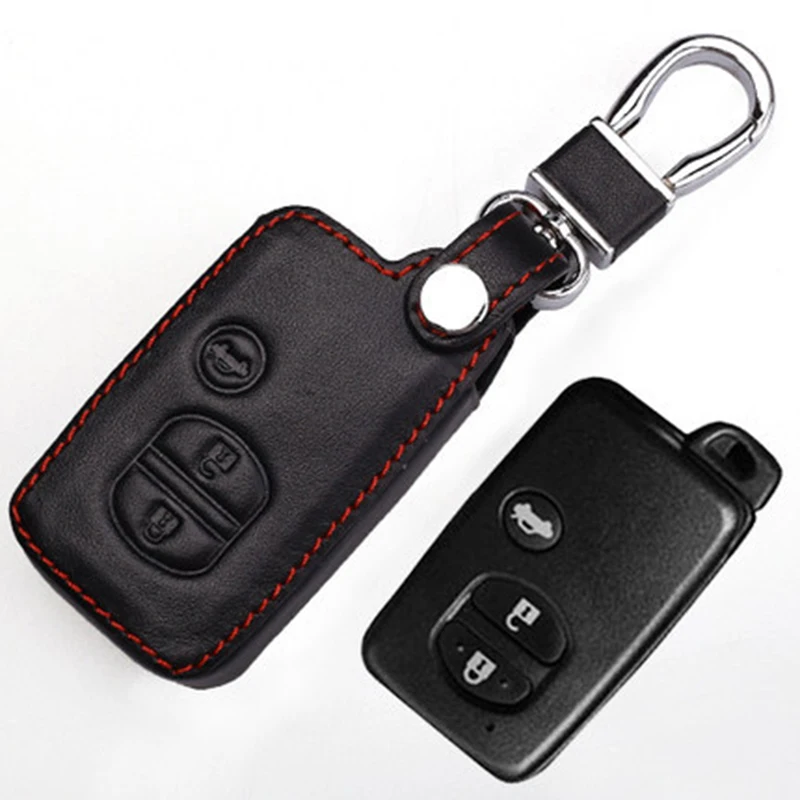 leather car key cover for Toyota Camry Highlander Prado Crown Land Cruiser Prius vitz 3 button smart key case protector case
leather car key cover for Toyota Camry Highlander Prado Crown Land Cruiser Prius vitz 3 button smart key case protector case