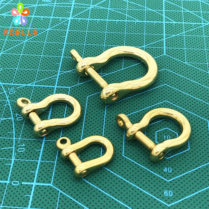 5 pcs Solid Brass U shaped Buckle Shackle Survival Vintage Key Ring Paracord Bracelet Chainkey DIY free shipping Wholesale
5 pcs Solid Brass U shaped Buckle Shackle Survival Vintage Key Ring Paracord Bracelet Chainkey DIY free shipping Wholesale