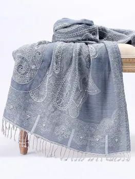 National Style Shawls Scarf Women Autumn Winter New Exquisite Nepal Tassels Wrap Pashmina Wool Nail Beads Cape Mantilla Chal
National Style Shawls Scarf Women Autumn Winter New Exquisite Nepal Tassels Wrap Pashmina Wool Nail Beads Cape Mantilla Chal