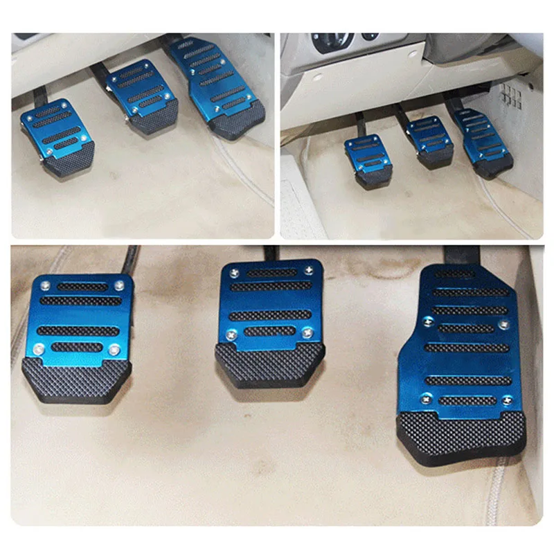 Hot 3Pcs/Set Universal Aluminum Manual Transmission Non-Slip Car Pedal Cover Kit Car Styling JLD
Hot 3Pcs/Set Universal Aluminum Manual Transmission Non-Slip Car Pedal Cover Kit Car Styling JLD