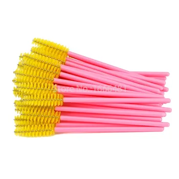 100pcs/lot Disposable Pink Handle Mascara Wands Applicator Eyelashes Brushes Makeup Tools
100pcs/lot Disposable Pink Handle Mascara Wands Applicator Eyelashes Brushes Makeup Tools