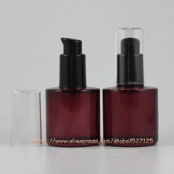 40ml mysterious purple glass bottle with black plastic pump,lotion/essential oli/moisturizer/facial water/liquid cream
40ml mysterious purple glass bottle with black plastic pump,lotion/essential oli/moisturizer/facial water/liquid cream
