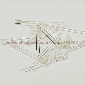 PHISCALE 50pcs 3*2*4 / 3x2x4mm rectangle blue led with flat top transparent lens high brightness 2pins through hole
PHISCALE 50pcs 3*2*4 / 3x2x4mm rectangle blue led with flat top transparent lens high brightness 2pins through hole