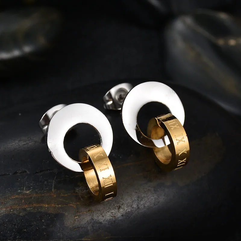 Personalize Earring Never Fade Stainless Steel Gold Sliver Plated Engraving Stud Earrings Female Gift Bjioux
Personalize Earring Never Fade Stainless Steel Gold Sliver Plated Engraving Stud Earrings Female Gift Bjioux