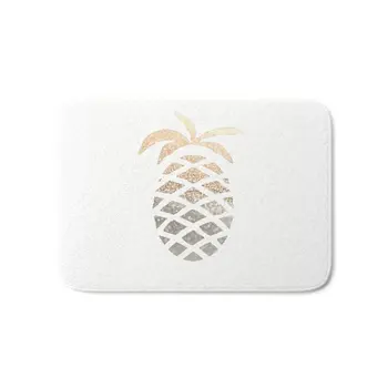 GOLD PINEAPPLE Bath Mat 17" x 24" Pattern Coral Fleece Rug Anti-Slip Doormat Home Decor
GOLD PINEAPPLE Bath Mat 17" x 24" Pattern Coral Fleece Rug Anti-Slip Doormat Home Decor