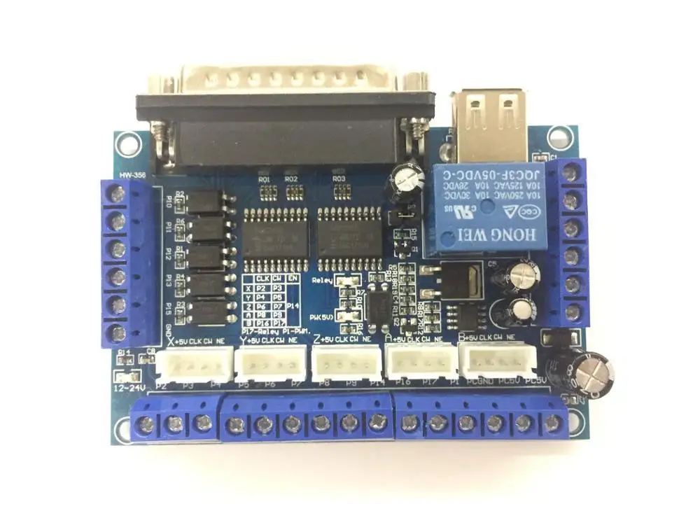 2019 New Mach3 breakout board Original 5 Axes CNC Breakout Board w/Optical Coupler For MACH3 Stepper Motor Driver Top Sale
2019 New Mach3 breakout board Original 5 Axes CNC Breakout Board w/Optical Coupler For MACH3 Stepper Motor Driver Top Sale