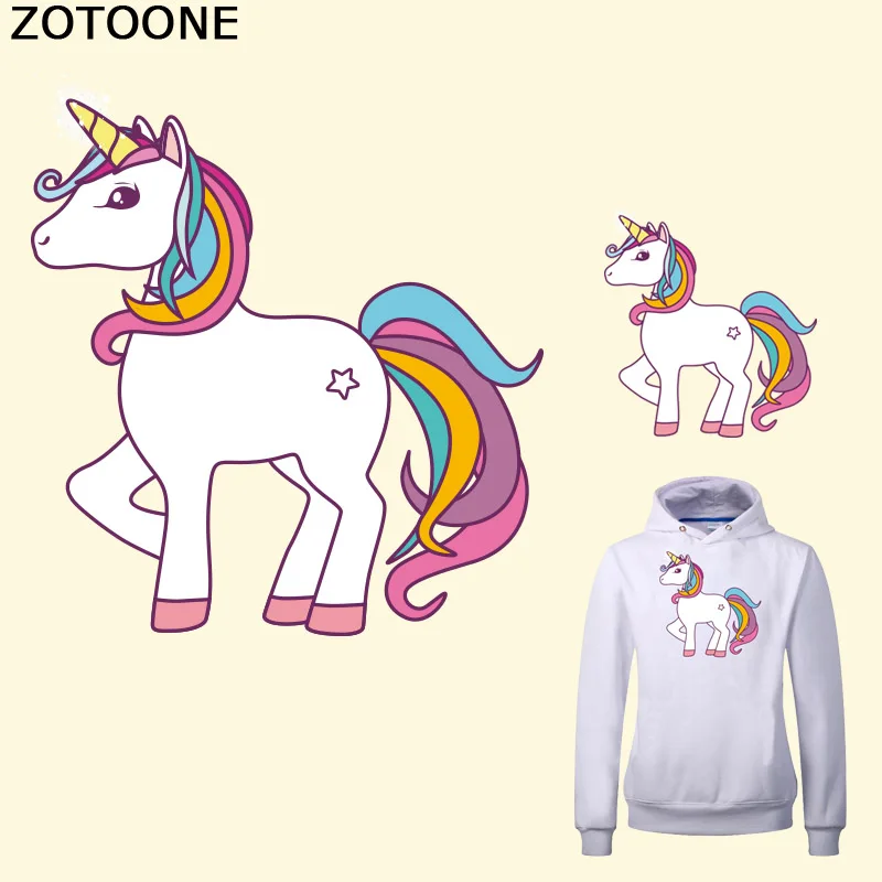 ZOTOONE Cute Unicorn Patches Iron on A-level Patches Heat Transfer Patch for DIY T-Shirt Termoadhesivos Garment Accessories B
ZOTOONE Cute Unicorn Patches Iron on A-level Patches Heat Transfer Patch for DIY T-Shirt Termoadhesivos Garment Accessories B