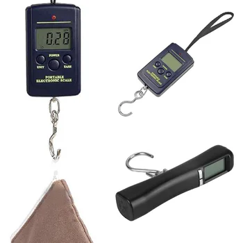 Hook Fishing Scale LCD Digital Weighing For Travel Luggage Baggage Suitcase Bag Weight Electronic Hanging Balance Fish 40Kg/10g
Hook Fishing Scale LCD Digital Weighing For Travel Luggage Baggage Suitcase Bag Weight Electronic Hanging Balance Fish 40Kg/10g