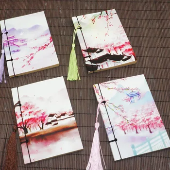 Small A6 Notepad Craft Blank Notebook with Tassel, Portable Chinese Old Style Stitching Diary Gift DIY Scrapbooking Books
Small A6 Notepad Craft Blank Notebook with Tassel, Portable Chinese Old Style Stitching Diary Gift DIY Scrapbooking Books