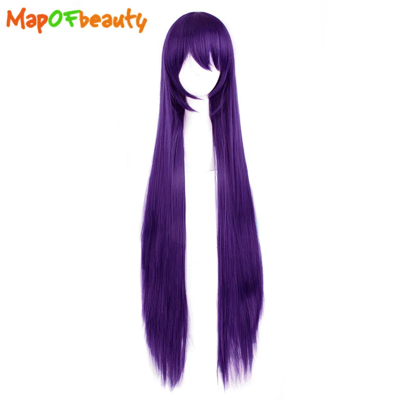 MapofBeauty Long Straight Dark Purple Wig Cosplay Natural Wigs For Women 39inch/100cm High Temperature Fiber Synthetic Fake Hair
MapofBeauty Long Straight Dark Purple Wig Cosplay Natural Wigs For Women 39inch/100cm High Temperature Fiber Synthetic Fake Hair