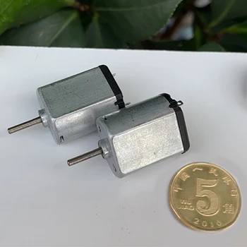 FF030 Miniature DC Motor DC 3V 4.5V Mini High Speed Flat Motor for DIY Small Household Appliances 11800 rpm Shaft Dia 1.5mm
FF030 Miniature DC Motor DC 3V 4.5V Mini High Speed Flat Motor for DIY Small Household Appliances 11800 rpm Shaft Dia 1.5mm