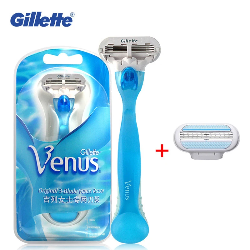 Gillette Women Epilator Venus Blue Ladys Shaving Blade For Girl Hair Cutter Barber Shaving Razor Hair Removal 1 Holder 2Blades
Gillette Women Epilator Venus Blue Ladys Shaving Blade For Girl Hair Cutter Barber Shaving Razor Hair Removal 1 Holder 2Blades