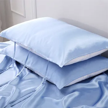 19 Momme 100% Natural Mulberry Silk Pillowcase Single Size Pure Color Pillow Towel With 6 Straps Tie
19 Momme 100% Natural Mulberry Silk Pillowcase Single Size Pure Color Pillow Towel With 6 Straps Tie